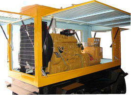 叠彩移动电站(移动柴油发电机组) 叠彩移动电站(移动柴油发电机组)